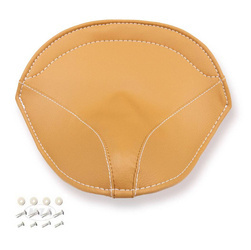 Simson SR1 seat cover (split rivets), brown