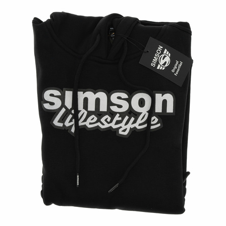 Hoodie "SIMSON Lifestyle" Farbe: schwarz, Größe: M