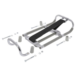 Rear Luggage Rack Set for Simson KR51 Schwalbe – Gray, Premium