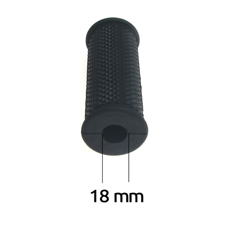 2x footrest rubber for driver for Simson AWO Touren Sport, IFA MZ BK350, EMW R35