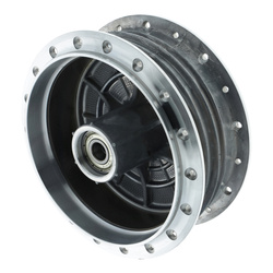 Piasta koła aluminiowa naturalna do modeli Simson S51 S70 Schwalbe - oryginalny wygląd