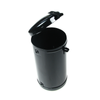 Glossy Black Metal Tool Drum for Simson AWO Touren (Motorcycle)