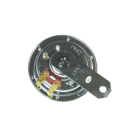 Klakson 6V Sheriff Star Chrome ø100 odpowiedni do Harley Honda Suzuki Yamaha