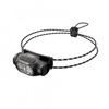 Head torch LED head torch (with red warning light) 18000 lumens USB rechargeable
