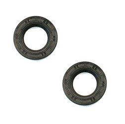 2x 35x47x7 Front Fork Oil Seals 35mm Black - MZ TS/ETZ