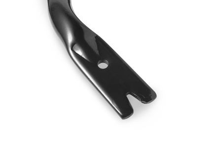 Upper frame strut footpeg mount L/R for Simson S50 S51 S70 - black