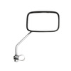 Universal M8 Mirror, Square Clamp (R/L), Short for Moped/Mofa