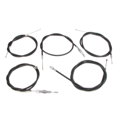 5-piece Black Bowden Cable Kit for Horex Regina – Control Cables