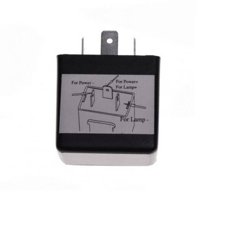 Load-independent flasher relay flasher unit LED 6V 0.05-15A 3-pole for ATV scooter