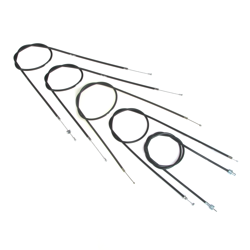 Bowden Cable Kit + Speedo Cable for Simson S51/S53/S60/S70/S83 (5pc) EU