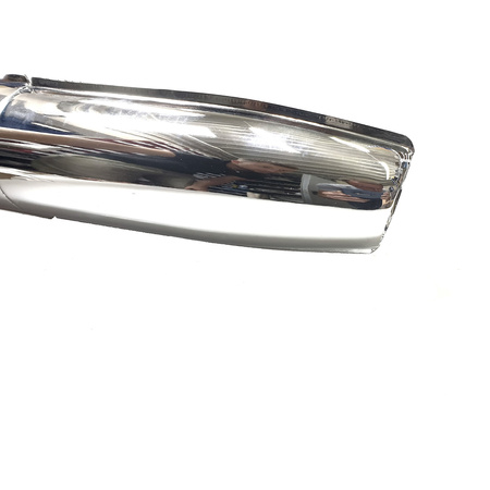 (Pair) exhaust muffler for CZ 350 6V - chrome-plated