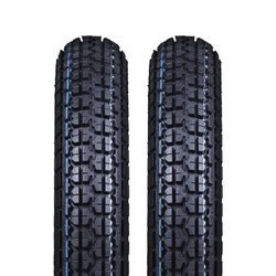 2x Vee Rubber VRM220 3.0x12 47J street tires for Simson SR50/SR80
