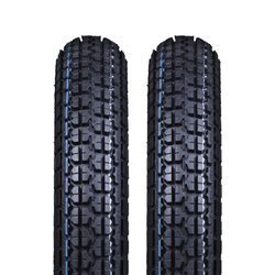 2x tire Vee Rubber 3,0x12 47J VRM220 road profile for Simson SR50 SR80 scooter