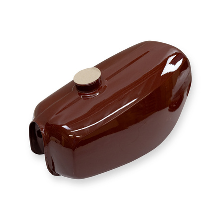 Set: Tank + side cover sealed for Simson S51 S50 - Bordeaux Metallic