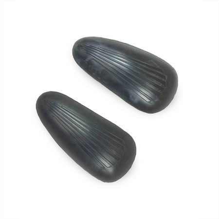 Pair Tank Knee Pads for Simson AWO 425 Sport – Black