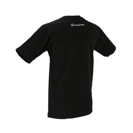 T-Shirt XXXL for Simson - Black with "Simson" & "#simsonliebe"<!-- Opisy produktów -->