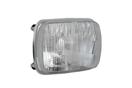 2x H4 Headlights TÜV-approved — fits Fiat 126/128 & Yugo Koral