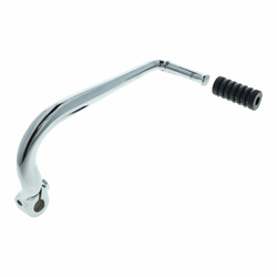 Dźwignia Kickstarter do Simson KR51 Schwalbe, S50, S51, S70 - chrom, guma