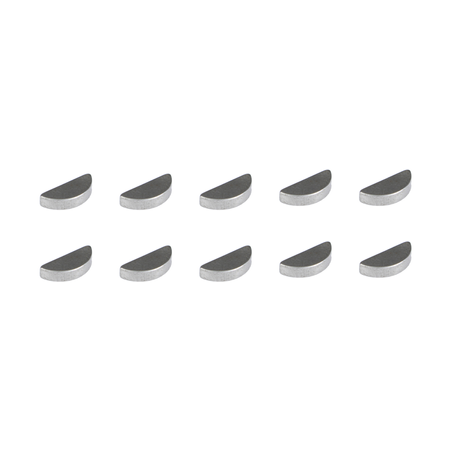 10x Woodruff Key 2x3.7mm Ignition Flywheel for Simson S51 KR51 Star SR50