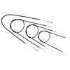 Bowden cable kit for MZ RT125/3 (4-piece) – complete black