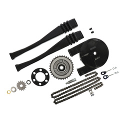 Chain Set for Simson KR51/2 Schwalbe — Drive Sprocket Z=15, Roller Chain