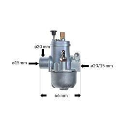 Tuning Vergaser 1/15/46 für Sachs 504 505 für Hercules Prima 2 3 4 5 GT - 15 mm