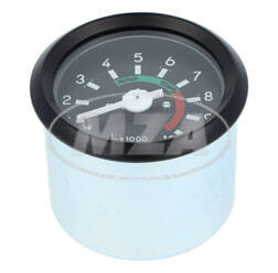 Rev counter with lighting, white ø60 MMB for Simson S50 S51 S53 S60 S70 S83