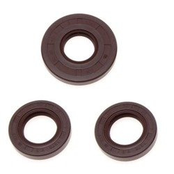 3-pc Brown Engine Shaft Seal Set (Simmerring) for IFA MZ RT 125/1 125/2