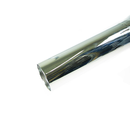 Exhaust Muffler 35mm for MZ TS125/TS150 - Straight, Top Quality