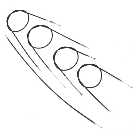 Bowden cable kit for NSU Quick (pre-war) - 5 pcs
