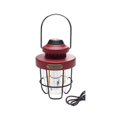 Lampa Retro Camping do aktywności na świeżym powietrzu - USB, 3 tryby świecenia