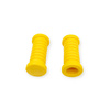 Pair Footpeg Rubber Replacements for Simson S50/S51/S53/S70/S80 - Yellow