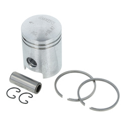 Kolben Ø38 für Simson S51, KR51/2, SR50 – +0,50mm Übermaß Graugussbuchse