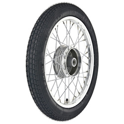 Kompletne koło do SIMSON Duo, KR51, S50, S51, S70 - felga aluminiowa + opona K30