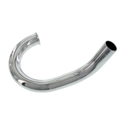 Enduro-Krümmer Ø28mm, verchromt für Simson S51E, S701E, S53E, S83E
