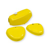 Set tank + side cover sealed 1.Choice for Simson S51 S70 - yellow