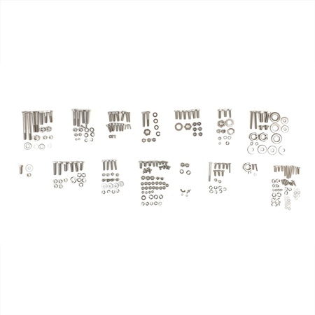 Stainless Steel Hex Bolt Set, 284 pcs A2 for MZ ETZ 250