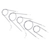 Bowden Cable Kit for NSU Quickly N23/S23 2-Speed - Grey