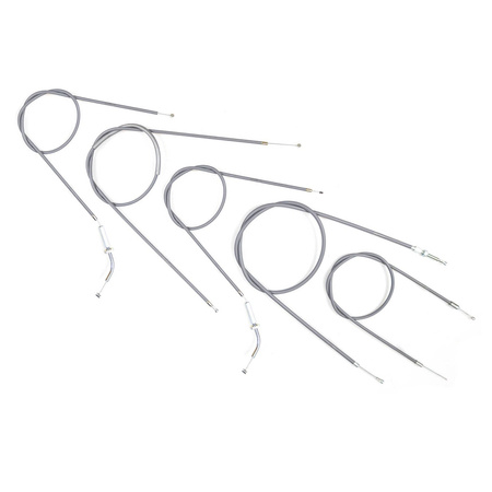 Bowden Cable Kit for NSU Quickly N23/S23 2-Speed - Grey