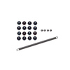 Set ball set + spring (4-speed) drive shaft for Simson S51 S70 SR50 SR80 KR51 / 2