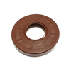 Motorcycle shaft oil seal 20x47x7 brown FKM (double-lip)