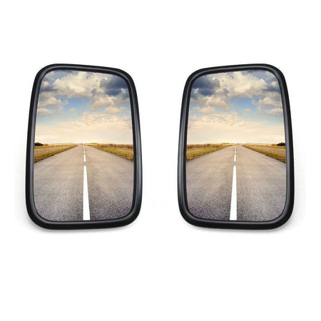 2x rearview mirror outside mirror Univers. Truck tractor excavator MB Transporter 250x165