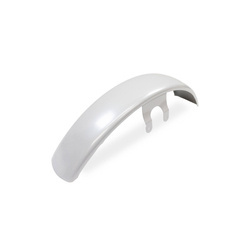 Front Fender for MZ ETZ - Metal, Silver Metallic
