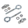 Set: 2x Chain Tensioner für Simson KR50 SR2 - 12mm axle, galvanized