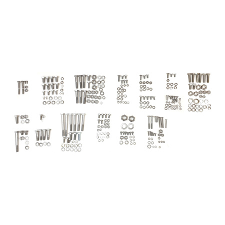 214pc Stainless Steel Hex Bolt Set for Jawa 250 Type 353/04