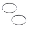 2x piston ring basic dimensions ø45.00 x 2 suitable for Simson S51 S70 SR50 KR51 / 2