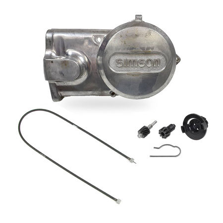 Generator cover + speedometer drive + speedometer cable for Simson S51 S70 SR50 KR51 / 2