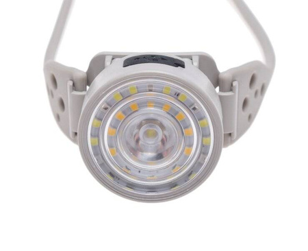 Head torch LED head torch (with red warning light) 18000 lumens USB rechargeable