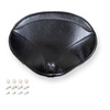 Simson SR2 / SR2E Seat Cover with Split Rivets - Black
