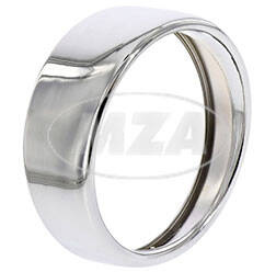 Przedni pierścień dachowy do reflektora Simson KR50 SR4-1 Spatz - chromowany 